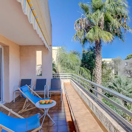 Cap Et Soleil With Terrace And Pool - Happy Rentals Αντίμπ